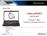 Preview for 11 page of Panasonic CF-74ECBAXBM - Toughbook 74 - Core Duo 2 GHz Use And Care Manual