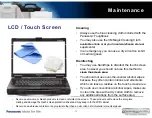 Preview for 13 page of Panasonic CF-74ECBAXBM - Toughbook 74 - Core Duo 2 GHz Use And Care Manual