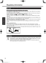 Preview for 12 page of Panasonic CF-AX3 Series Operating Instructions Manual