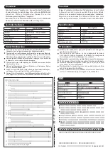 Preview for 2 page of Panasonic CF-BAU0256U Operating Instructions