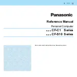 Предварительный просмотр 1 страницы Panasonic CF-C1 Series Reference Manual