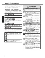 Предварительный просмотр 2 страницы Panasonic CF-C2CCAZZBM Operating Instructions Manual