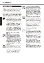 Preview for 4 page of Panasonic CF-D1 Series Operating Instructions Manual