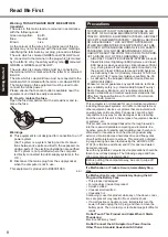 Preview for 8 page of Panasonic CF-D1 Series Operating Instructions Manual