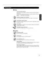 Preview for 5 page of Panasonic CF-E1M Operating Instructions Manual