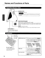 Preview for 10 page of Panasonic CF-E1M Operating Instructions Manual