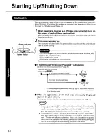 Preview for 16 page of Panasonic CF-E1M Operating Instructions Manual