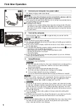 Preview for 14 page of Panasonic CF-F9 Series Operating Instructions Manual