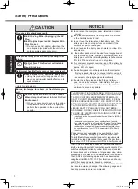 Preview for 4 page of Panasonic CF-H2 series Operating Instructions Manual