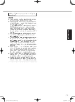 Preview for 5 page of Panasonic CF-H2 series Operating Instructions Manual