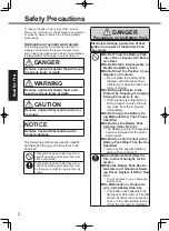 Preview for 2 page of Panasonic CF-LV Series Operating Instructions Manual