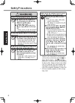 Preview for 4 page of Panasonic CF-LV Series Operating Instructions Manual