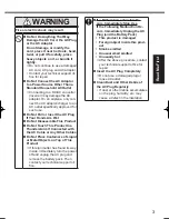 Preview for 3 page of Panasonic CF-LX3 series Operating Instructions Manual