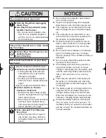 Preview for 5 page of Panasonic CF-LX3 series Operating Instructions Manual