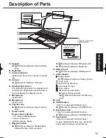 Предварительный просмотр 13 страницы Panasonic CF-LX3 series Operating Instructions Manual