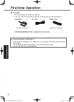 Preview for 12 page of Panasonic CF-LX6 Series Operating Instructions Manual