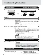 Preview for 2 page of Panasonic CF-M34UTFZDM Supplementary Instructions Manual