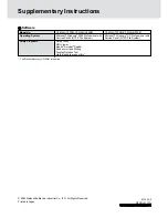 Preview for 8 page of Panasonic CF-M34UTFZDM Supplementary Instructions Manual