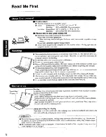 Предварительный просмотр 8 страницы Panasonic CF-R1 Series Operating Instructions Manual