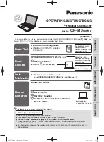 Preview for 1 page of Panasonic CF-S10 Series Operating Instructions Manual