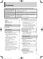 Preview for 3 page of Panasonic CF-S10 Series Operating Instructions Manual