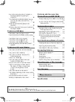 Preview for 5 page of Panasonic CF-S10 Series Operating Instructions Manual