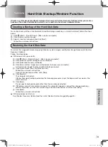 Preview for 79 page of Panasonic CF-S10 Series Operating Instructions Manual