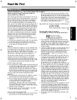 Preview for 3 page of Panasonic CF-S10CDHZ1M Operating Instructions Manual