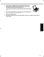 Preview for 21 page of Panasonic CF-S10CDHZ1M Operating Instructions Manual