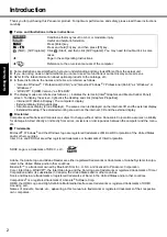 Preview for 2 page of Panasonic CF-S9 Series Operating Instructions Manual