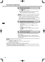 Preview for 40 page of Panasonic CF-SV Series Operating Instructions Manual