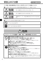 Предварительный просмотр 2 страницы Panasonic CF-SZ6 Series Operating Instruction