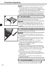 Предварительный просмотр 34 страницы Panasonic CF-SZ6 Series Operating Instruction