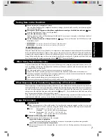 Preview for 7 page of Panasonic CF-T1 Series Operating Instructions Manual