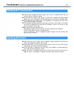 Preview for 13 page of Panasonic CF-T1 Series Reference Manual