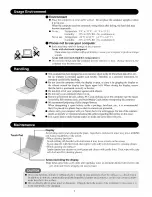 Preview for 8 page of Panasonic CF-T1 Series Service Manual