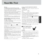 Preview for 3 page of Panasonic CF-T2 Series Operating Instructions Manual