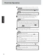 Preview for 12 page of Panasonic CF-T2 Series Operating Instructions Manual