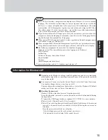 Preview for 15 page of Panasonic CF-T2 Series Operating Instructions Manual