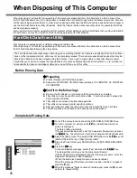 Preview for 50 page of Panasonic CF-T4 Series Operating Instructions Manual