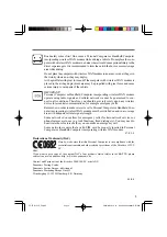 Preview for 3 page of Panasonic CF-T5 Series Supplementary Instructions Manual