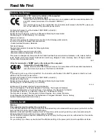 Preview for 3 page of Panasonic CF-T7 Series Operating Instructions Manual