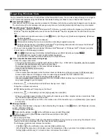 Preview for 15 page of Panasonic CF-T7 Series Operating Instructions Manual