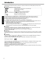 Preview for 2 page of Panasonic CF-T8 series Operating Instructions Manual