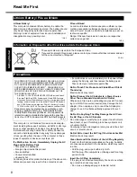 Предварительный просмотр 8 страницы Panasonic CF-T8 series Operating Instructions Manual