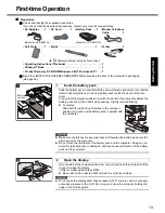 Предварительный просмотр 13 страницы Panasonic CF-T8 series Operating Instructions Manual