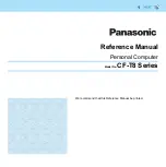 Panasonic CF-T8 series Reference Manual предпросмотр