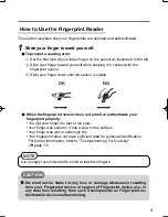 Preview for 3 page of Panasonic CF-T8 series Supplementary Instructions Manual