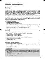 Preview for 9 page of Panasonic CF-T8 series Supplementary Instructions Manual