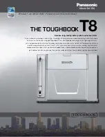 Panasonic CF-T8EWETZ2M - Toughbook T8 - Core 2 Duo 1.2 GHz Specifications предпросмотр